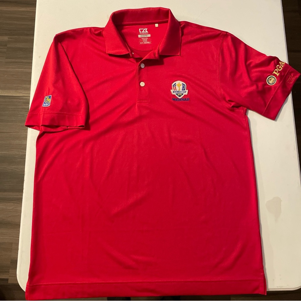 2012 Ryder Cup PGA Red Men’s Medium Polo